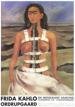 Frida Kahlo, autoportrait, 1997, lithographie offset