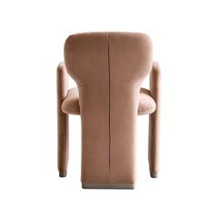 Frida Pink Velvet Dining Chair