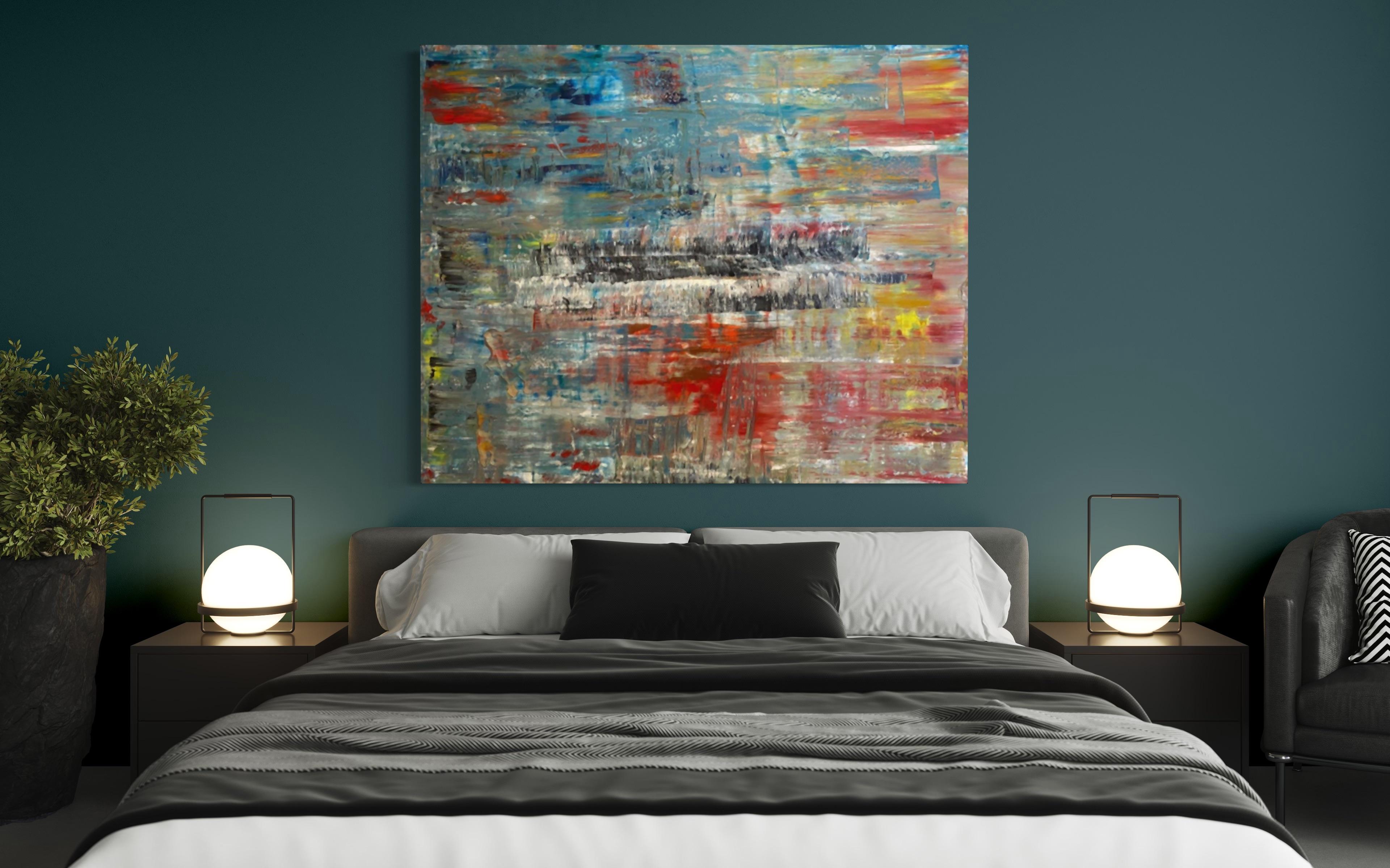 ‘Harmony' Abstract Painting Contemporary By Frida Willis For Sale 5