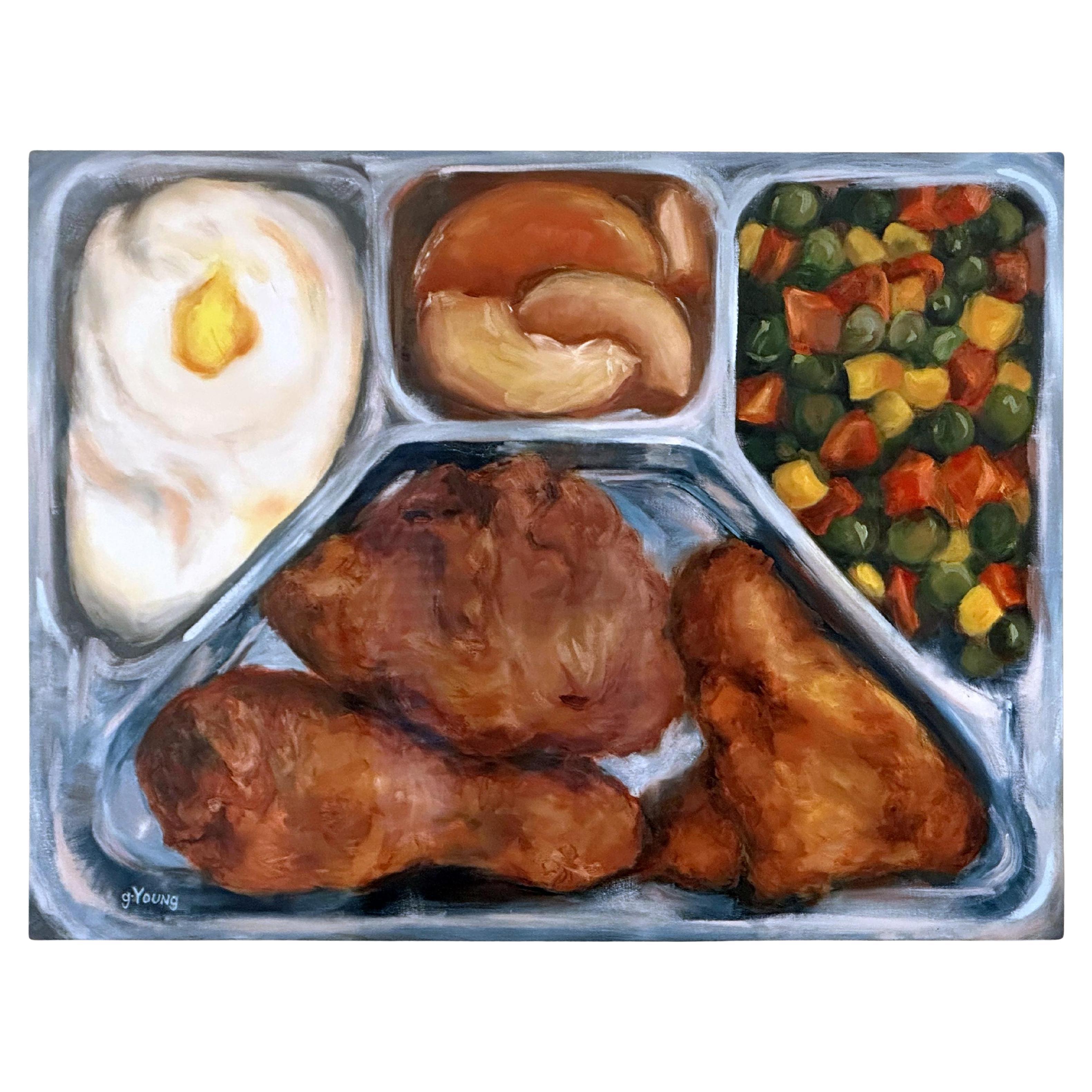 "Friday Night Banquet" Print on Metal by Ginny Lea