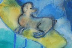 Frideborg Bryth, Gouache, 1961, incorniciato