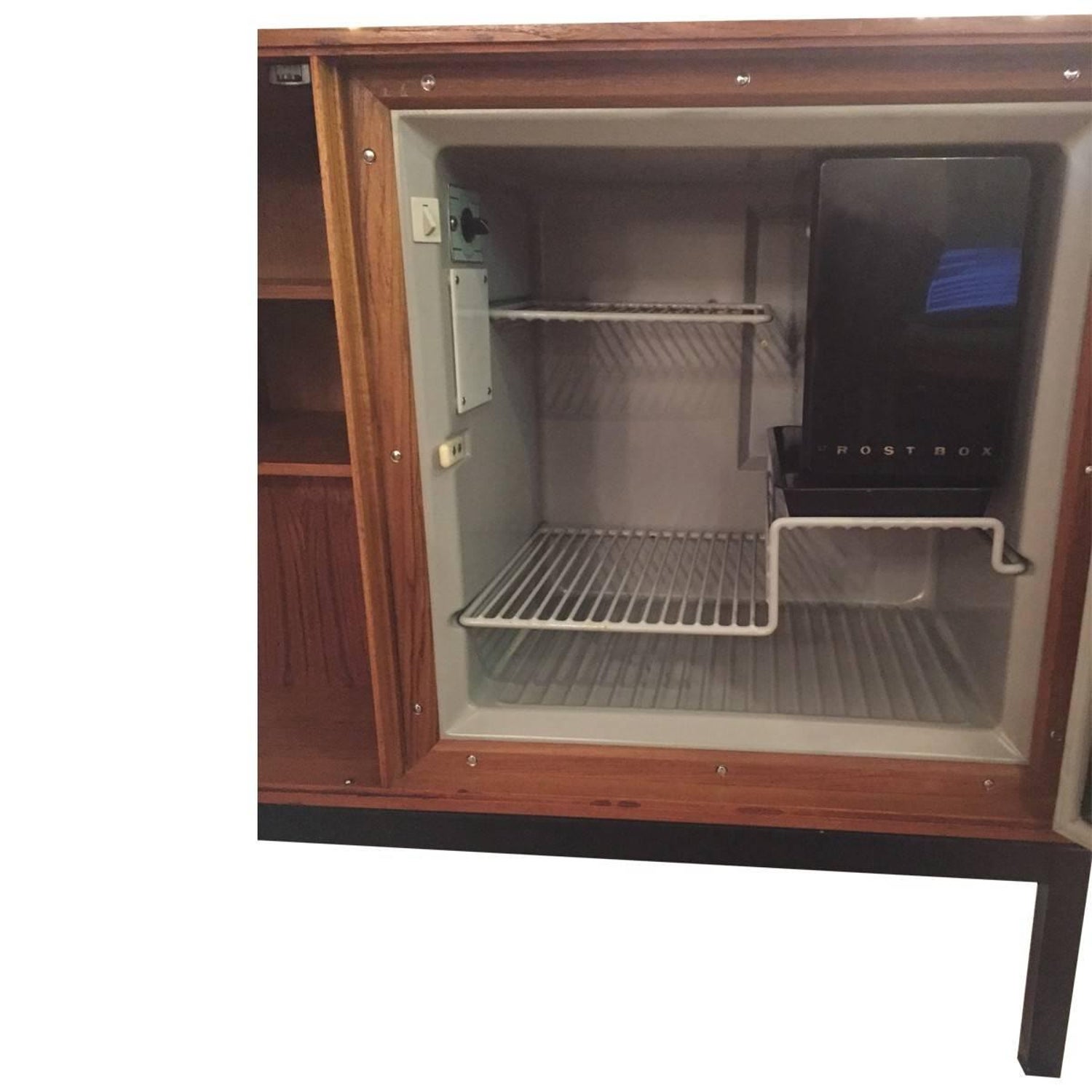 Fridge Midcentury Silkeborg Danish Bar Cabinet With Hidden Fridge