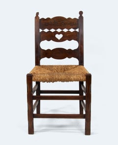 Frido Witte Arts and Craft Chair Model No. 21, around 1908