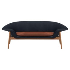Sofa „Nabuk Oceano“ aus Fries, Terra von Warm Nordic