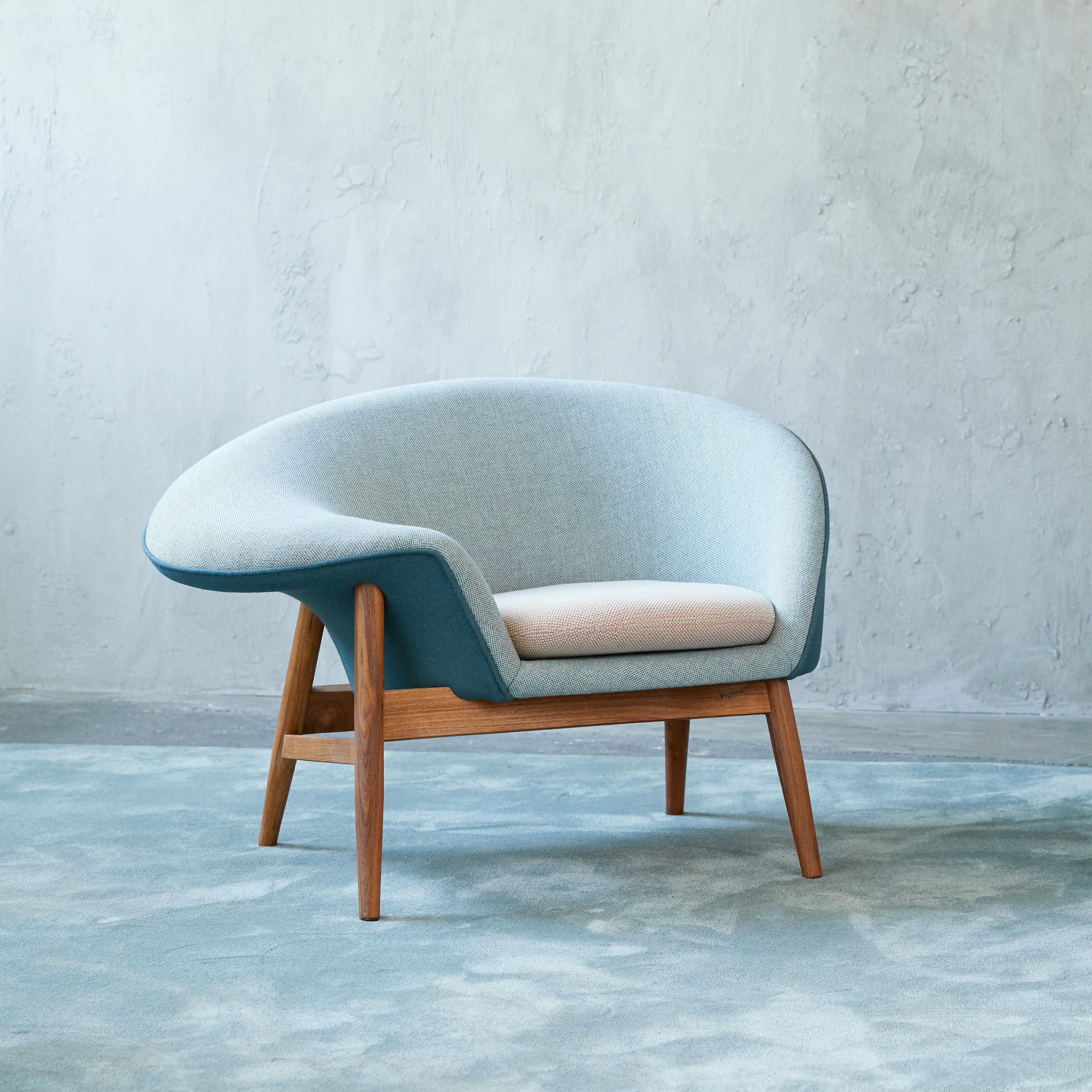 Chaise Fried Egg de Hans Olsen de Warm Nordic en vente 3