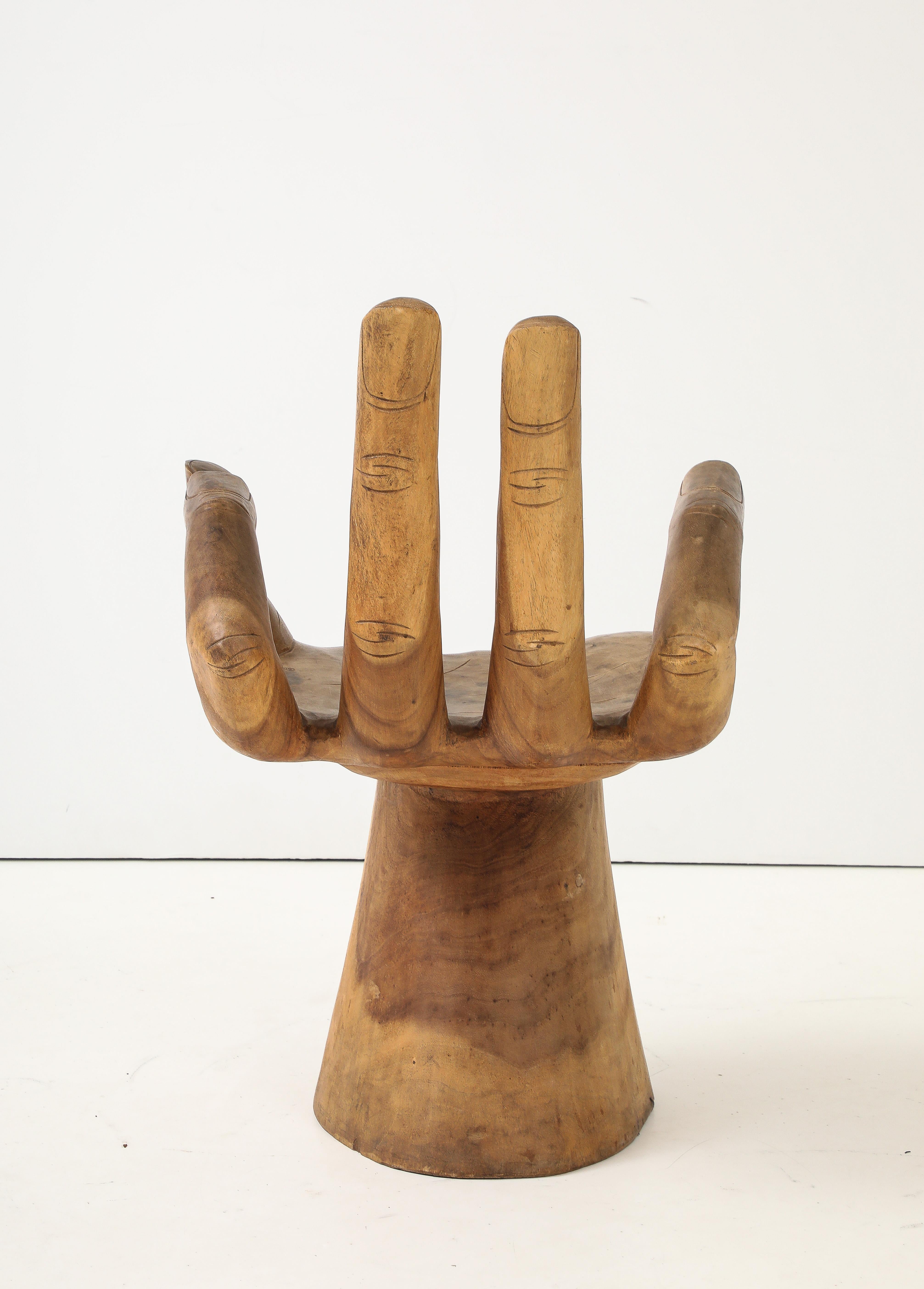 Friedberg Style Hand Chair In Good Condition For Sale In New York, NY
