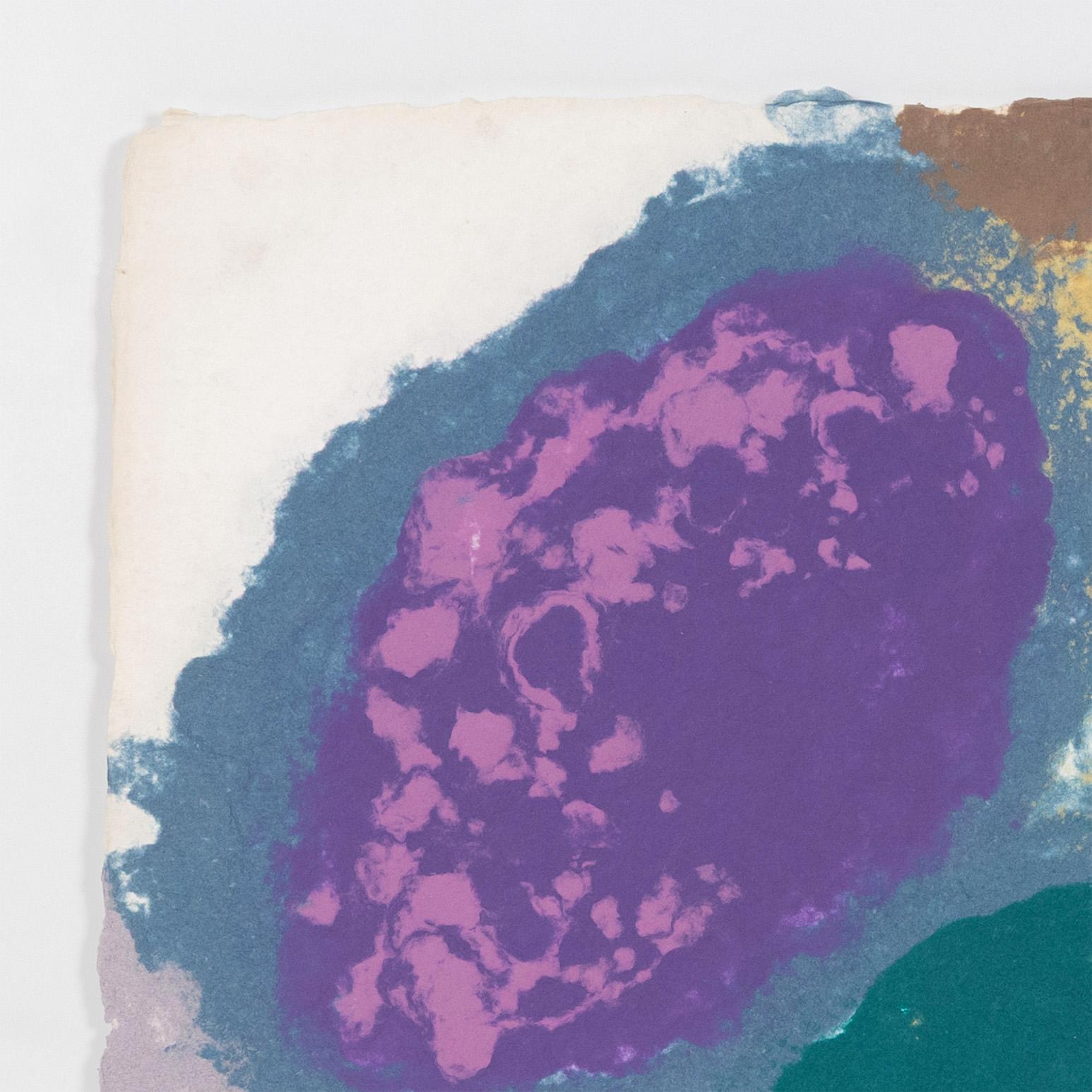 Friedel Dzubas (1915-1994) was a Berlin-born American abstract painter. He was associated with both the New York School and the Color Field movement. 

Dzubas studied art in Germany before fleeing the Nazis in 1939 and settling in New York City.