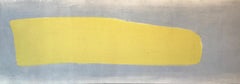 "Floating Spring #2" Friedel Dzubas, Color Field, Yellow, Abstract Painting