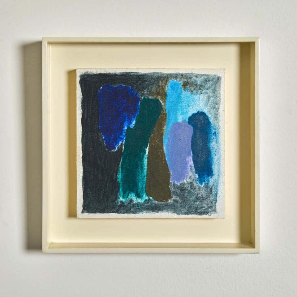 Friedel Dzubas, Merging Darkness, 1974