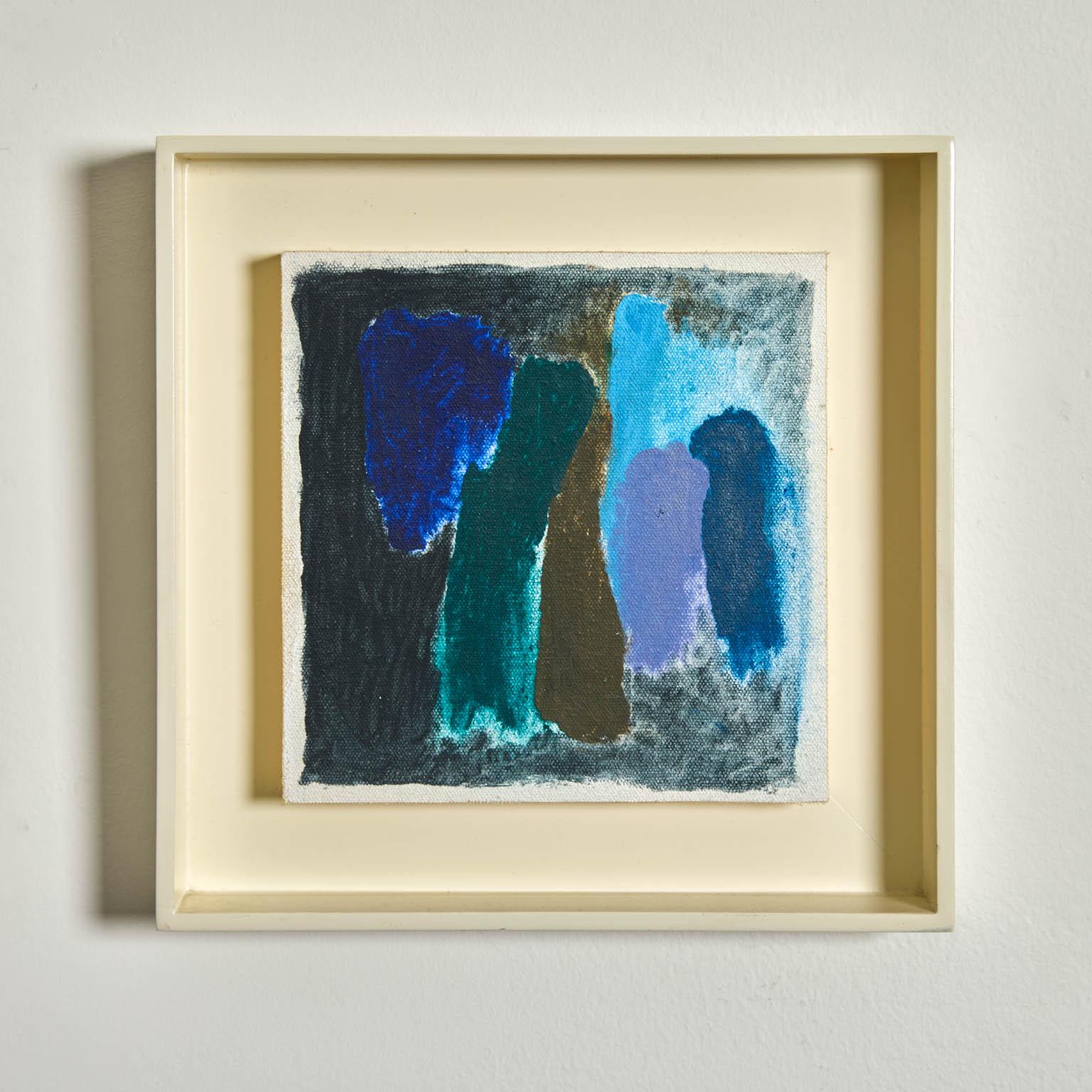 Abstract Painting di Friedel Dzubas - Fusione delle tenebre