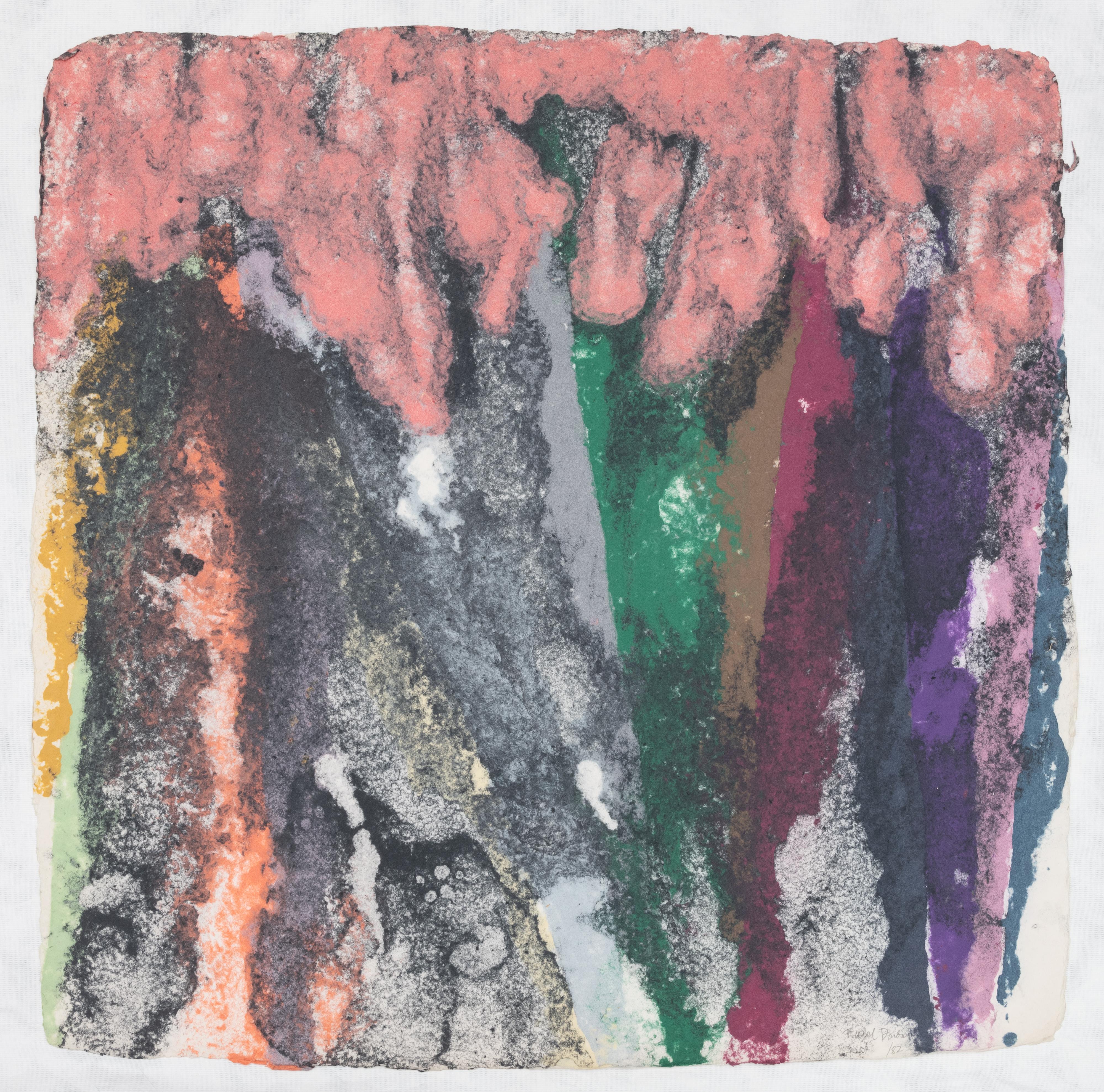 Friedel Dzubas
Untitled, 1982
Monotype on handmade paper
33 1/4 x 33 inches


A noted figure in the New York School, Friedel Dzubas was associated with the Color Field painting movement in the mid-twentieth century and continued painting until the