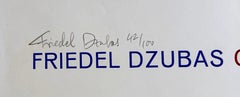 Friedel Dzubas - Signed #42/100 Emmerich gallery exhibition screenprint 1966-7