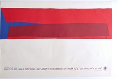 Friedel Dzubas - Signed #42/100 Emmerich gallery exhibition screenprint 1966-7