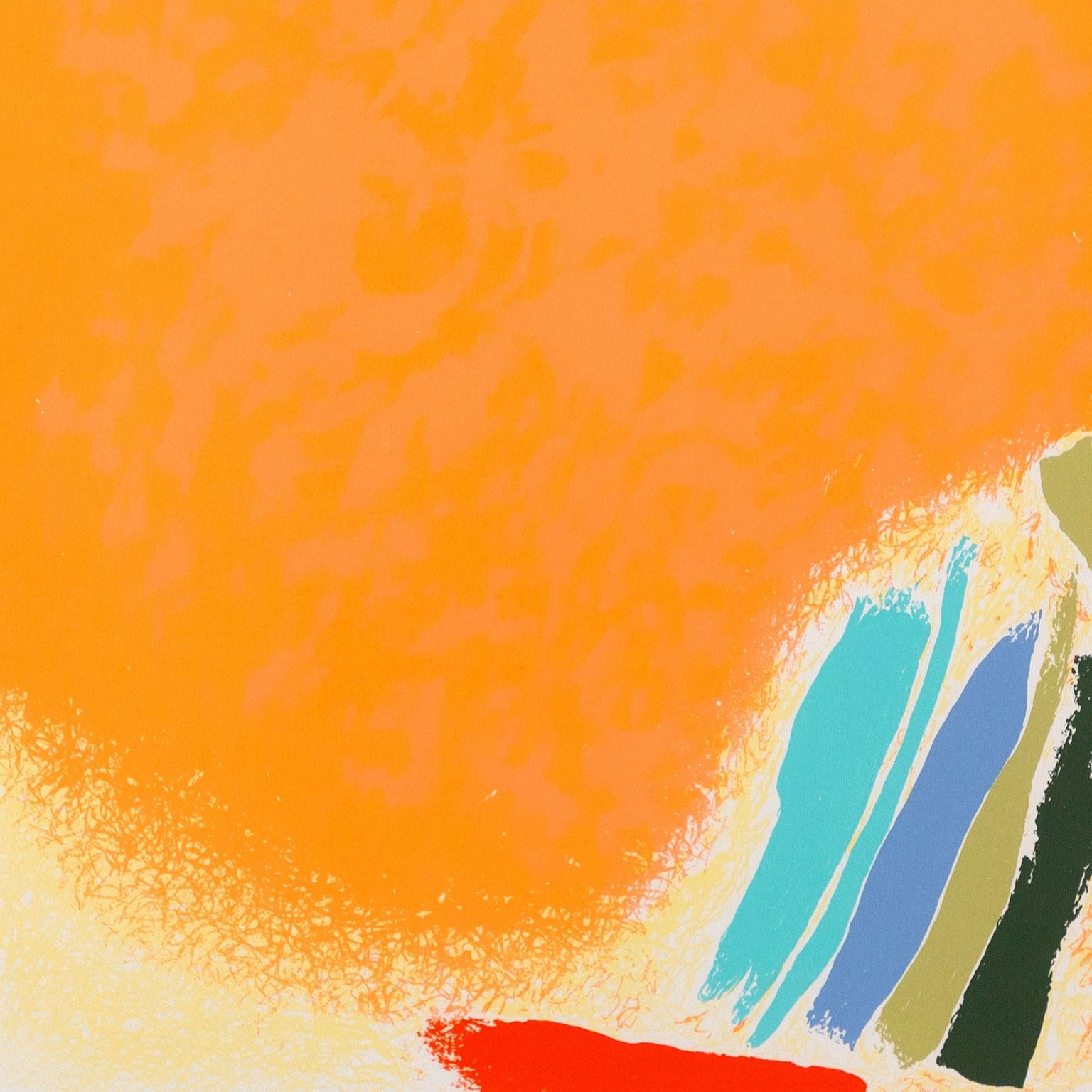 Fugue - Abstract Print by Friedel Dzubas