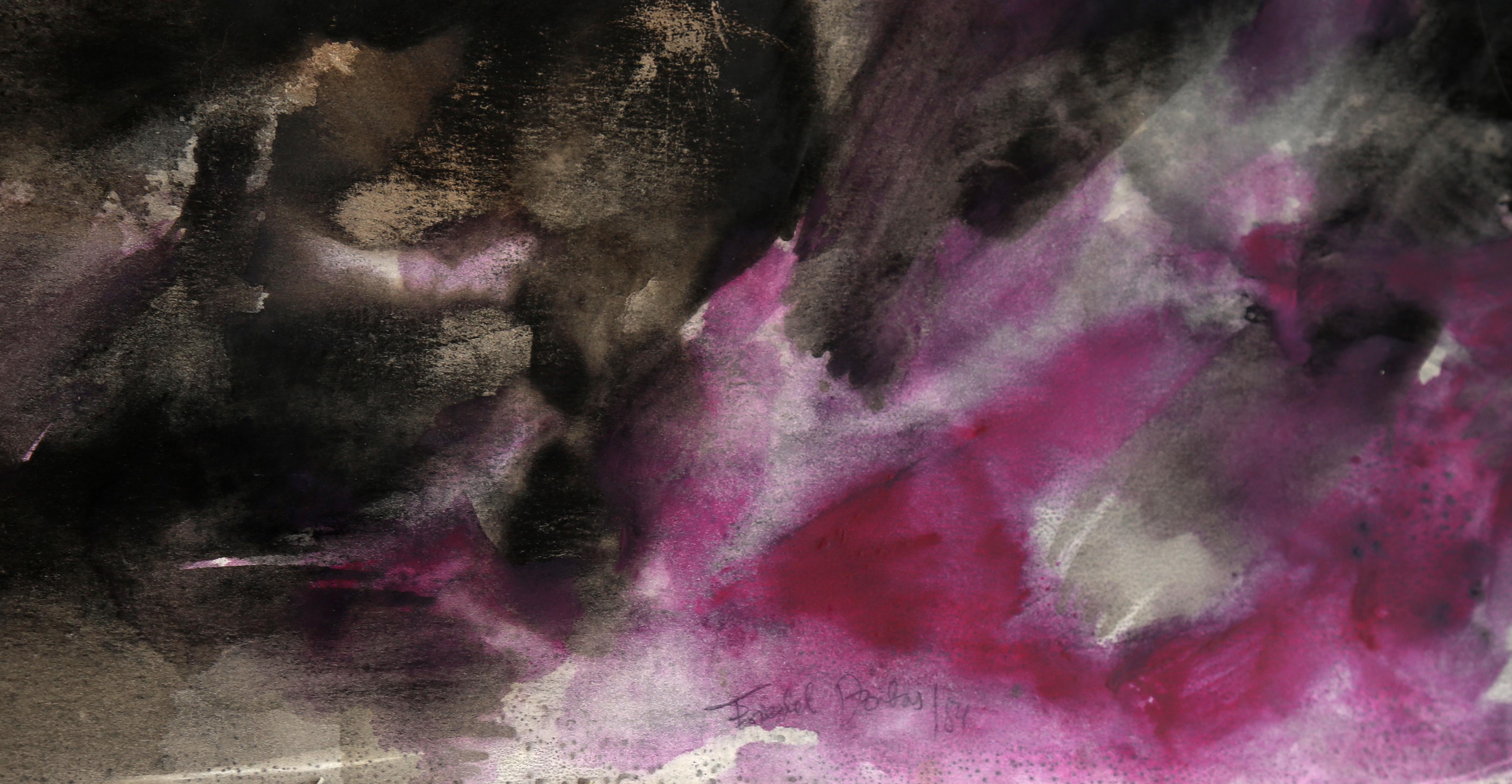 Grande monotipo astratto di Friedel Dzubas in vendita 3