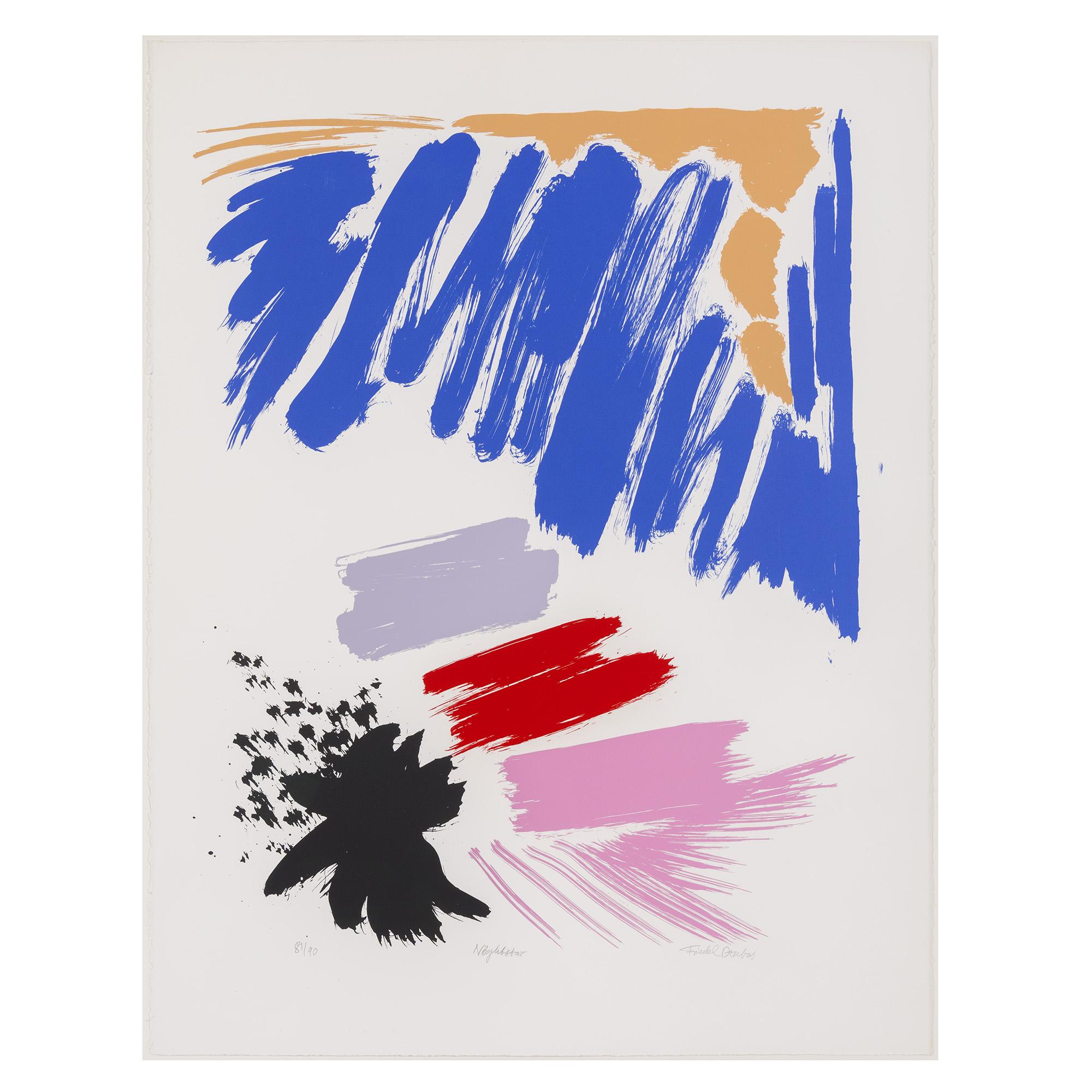 Night Star - Print by Friedel Dzubas