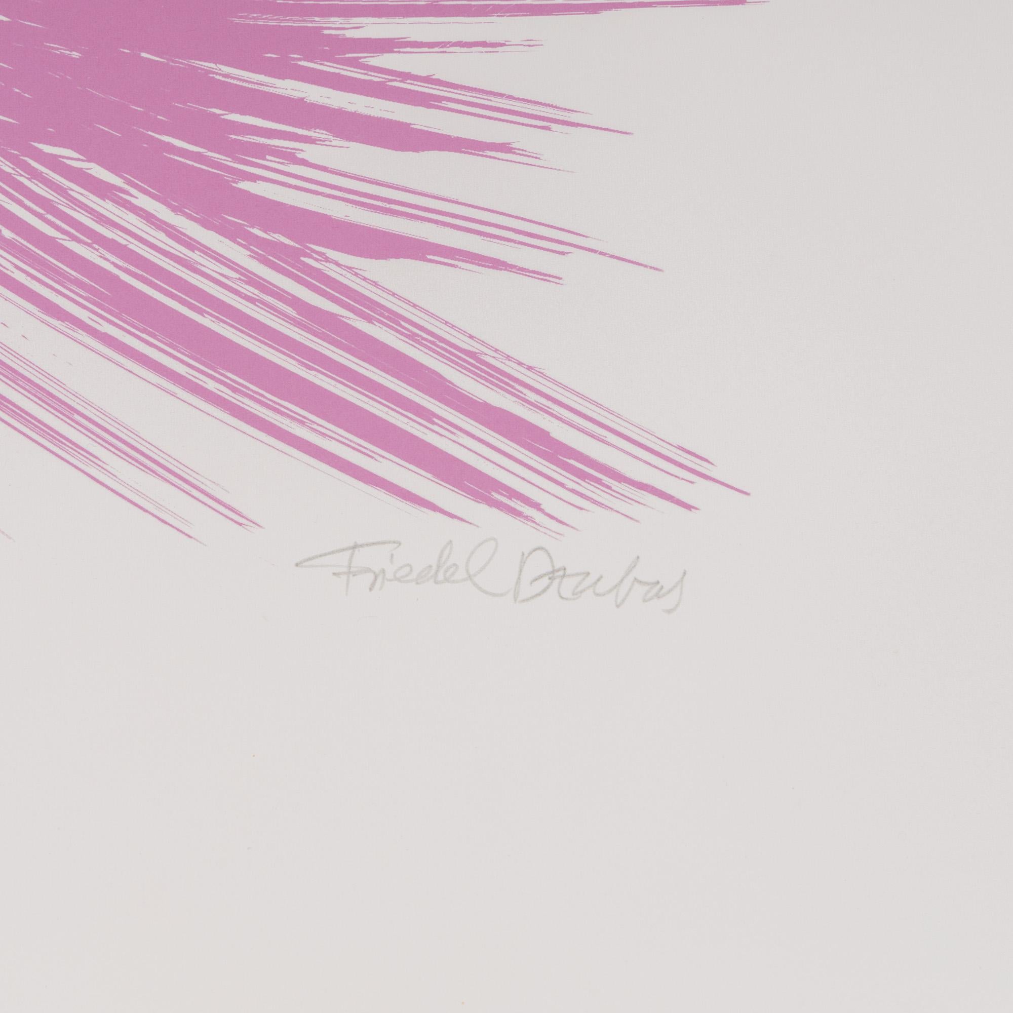 Night Star - Abstract Expressionist Print by Friedel Dzubas