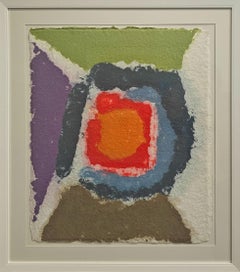 "Untitled" Friedel Dzubas, Abstract Expressionist, Intense Color Expanses