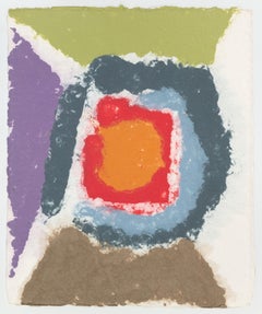 "Untitled" Friedel Dzubas, Abstract Expressionist, Intense Color Expanses