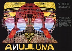 1990 Friedensreich Hundertwasser "Luna Luna