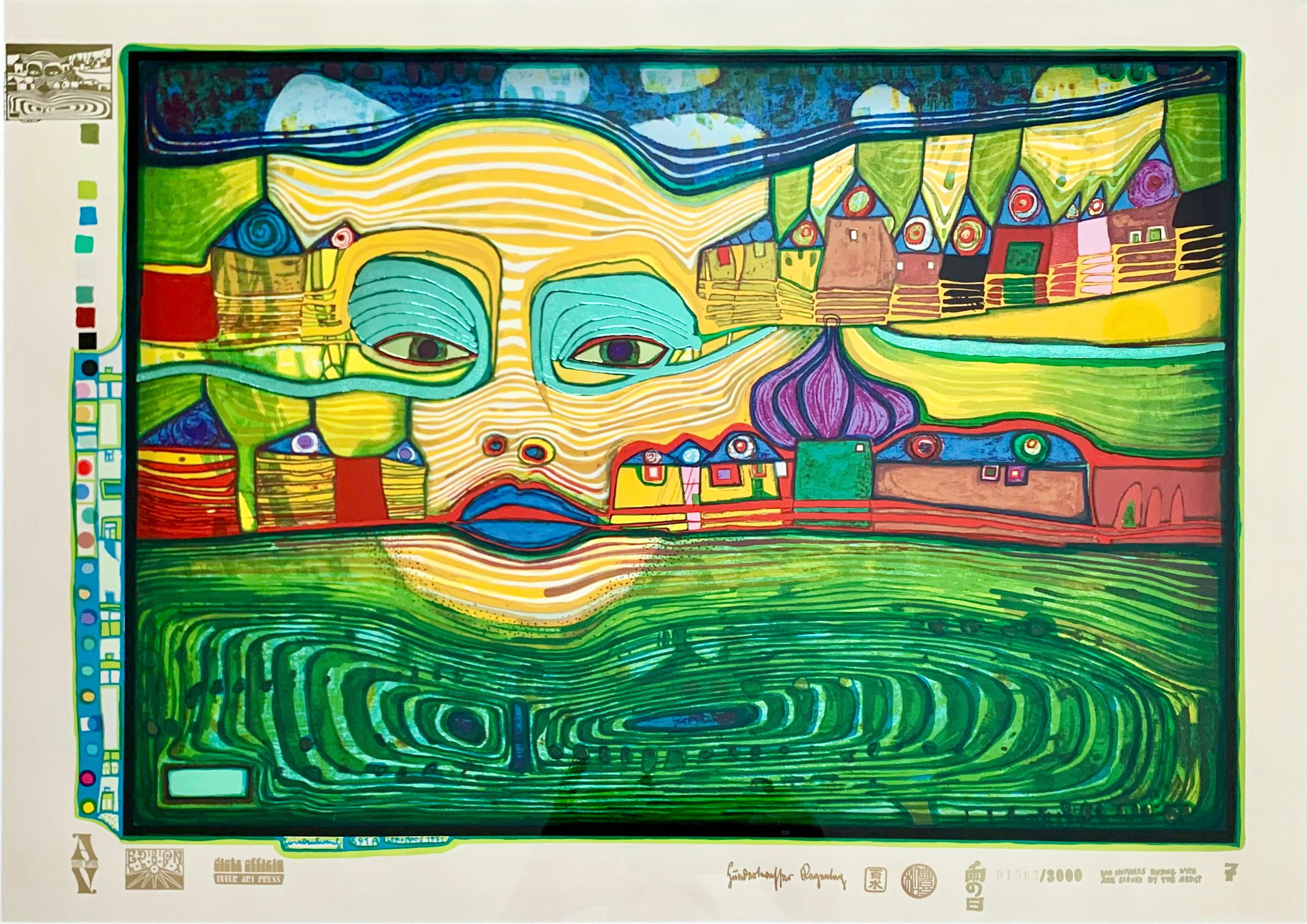 hundertwasser irinaland over the balkans