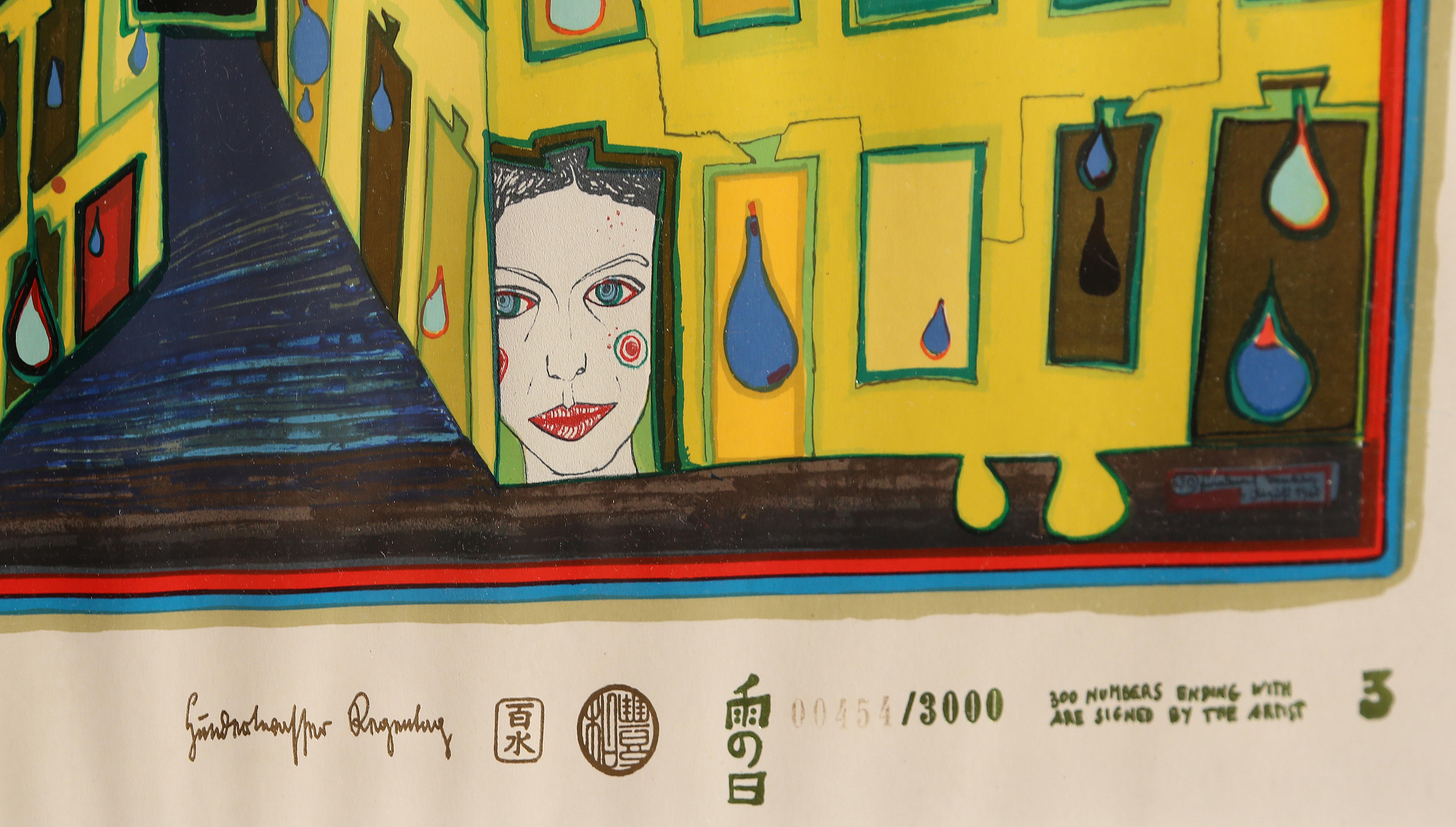 hundertwasser regentag mappe