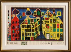 It Hurts To Wait With Love if Love is Somewhere Else by Hundertwasser