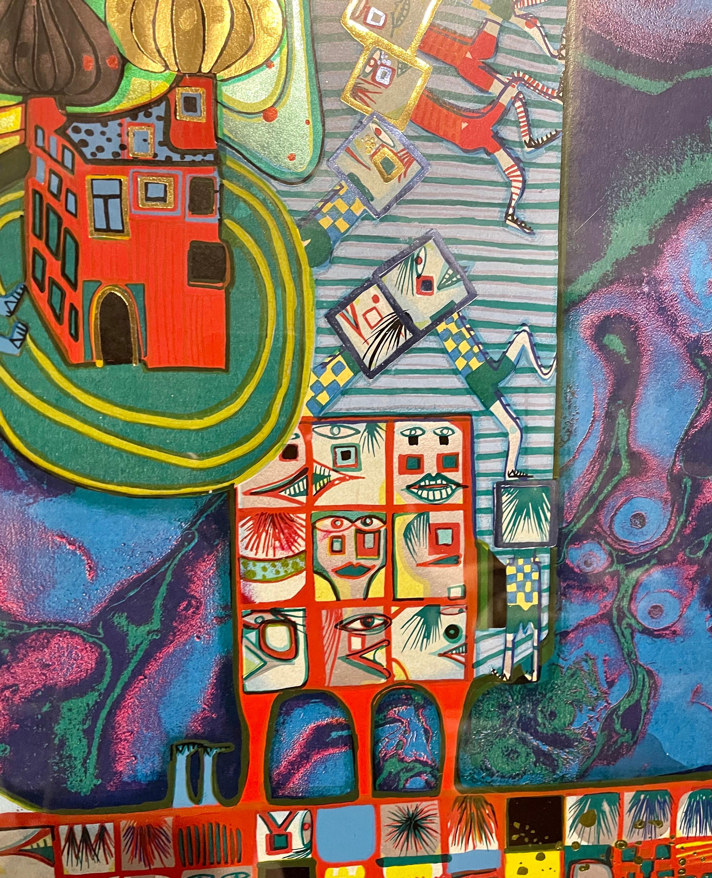 plakat hundertwasser