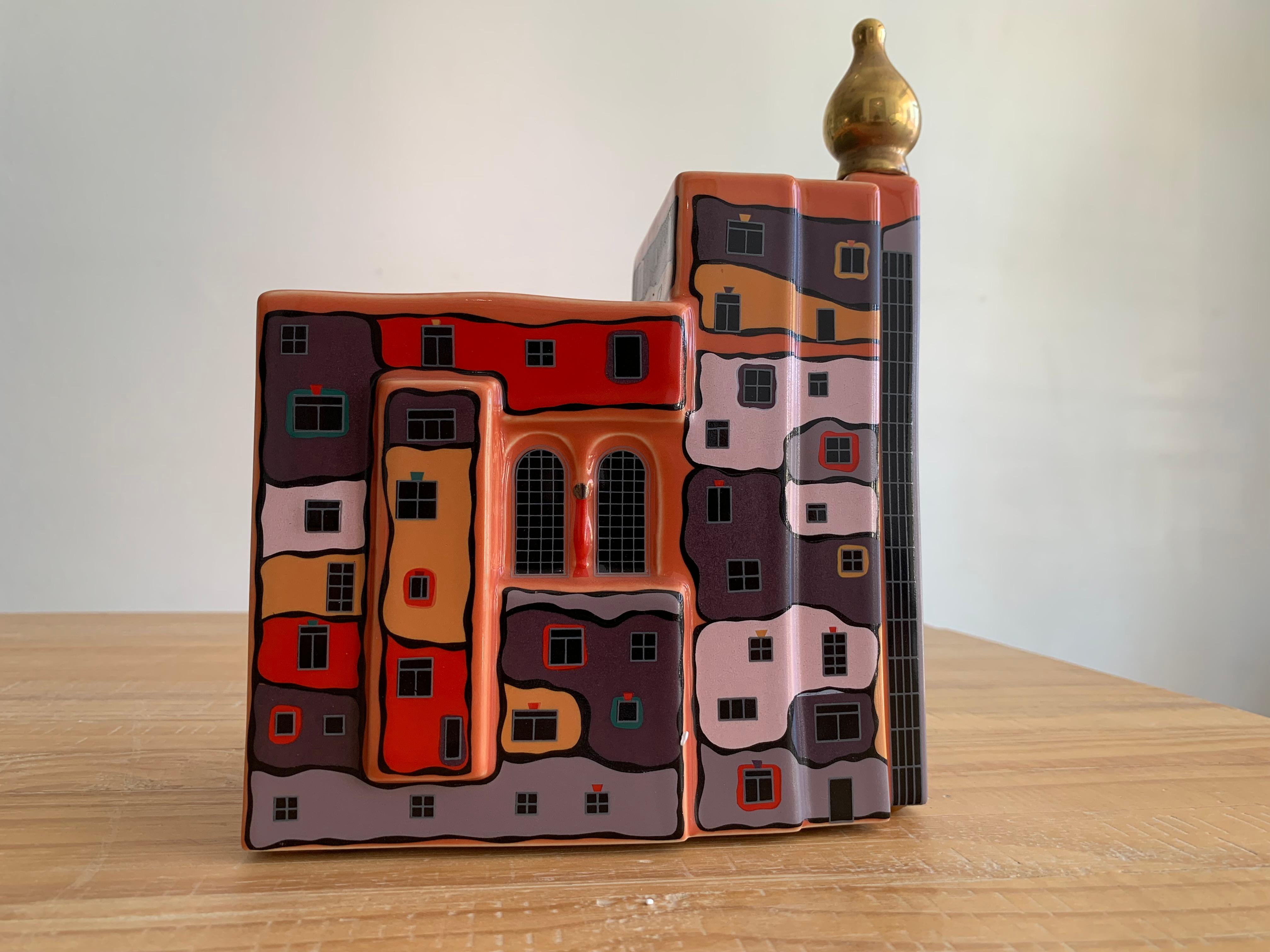 Das Hundertwasser-Haus Magdeburg, limitierte Auflage, vom Künstler signiert 7