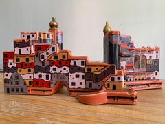 The Hundertwasser House Magdeburg, Limited Edition Signed by the Artist