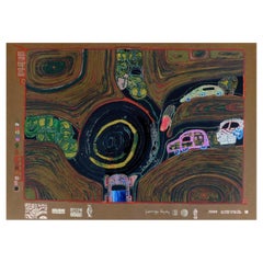 Friedensreich Hundertwasser Embossed Silkscreen Crusade of the Crossroaders 1971