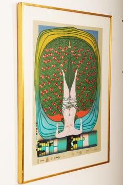 Friedensreich Hundertwasser "Hommage a Schröder-Sonnenstern"