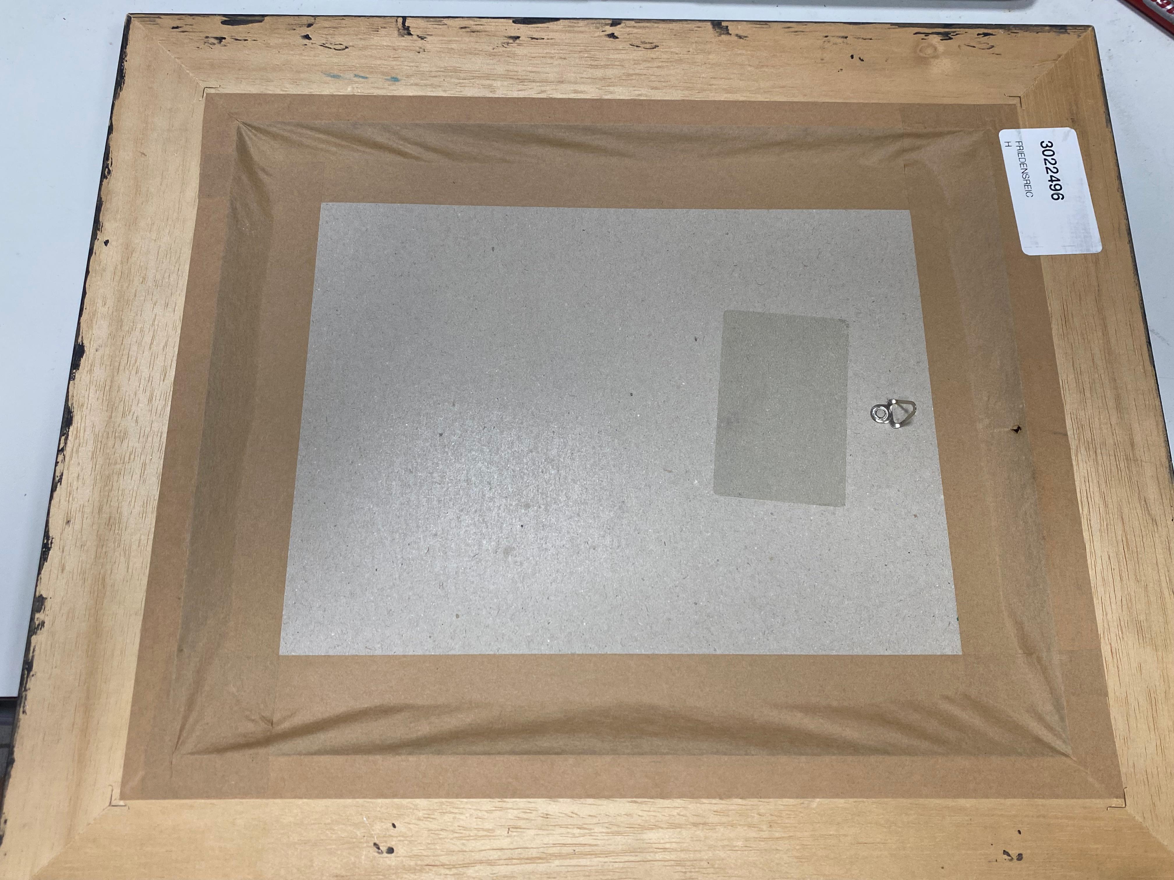 Friedensreich Hundertwasser Impression offset avec gaufrage en vente 5