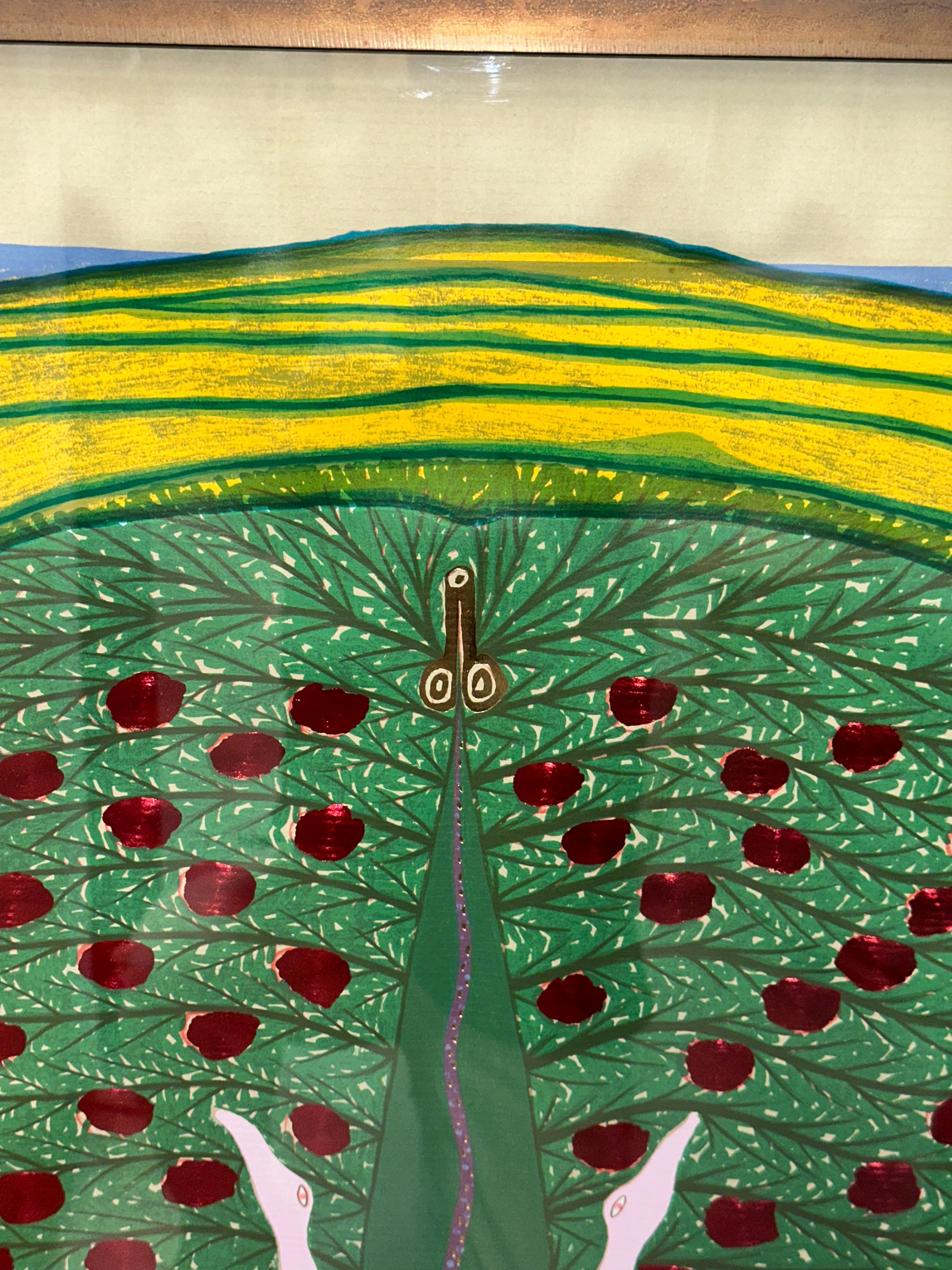 Friedensreich Hundertwasser Silkscreen Collage 1972 Homage Schroeder Sonnenstern For Sale 4