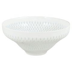 Friedl Holzer-Kjellberg for Arabia. Large bowl with “rice porcelain” decoration.