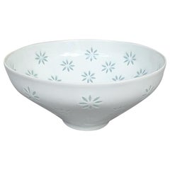 Friedl Holzer-Kjellberg Rice Grain Porcelain Bowl Arabia Finland 1950s