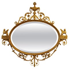Friedman Brother Natchez Model Adams French Style Beveled Horizontal Mirror