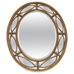Friedman Brothers Beveled Mirror Model Adamesque Horizontal or Vertical