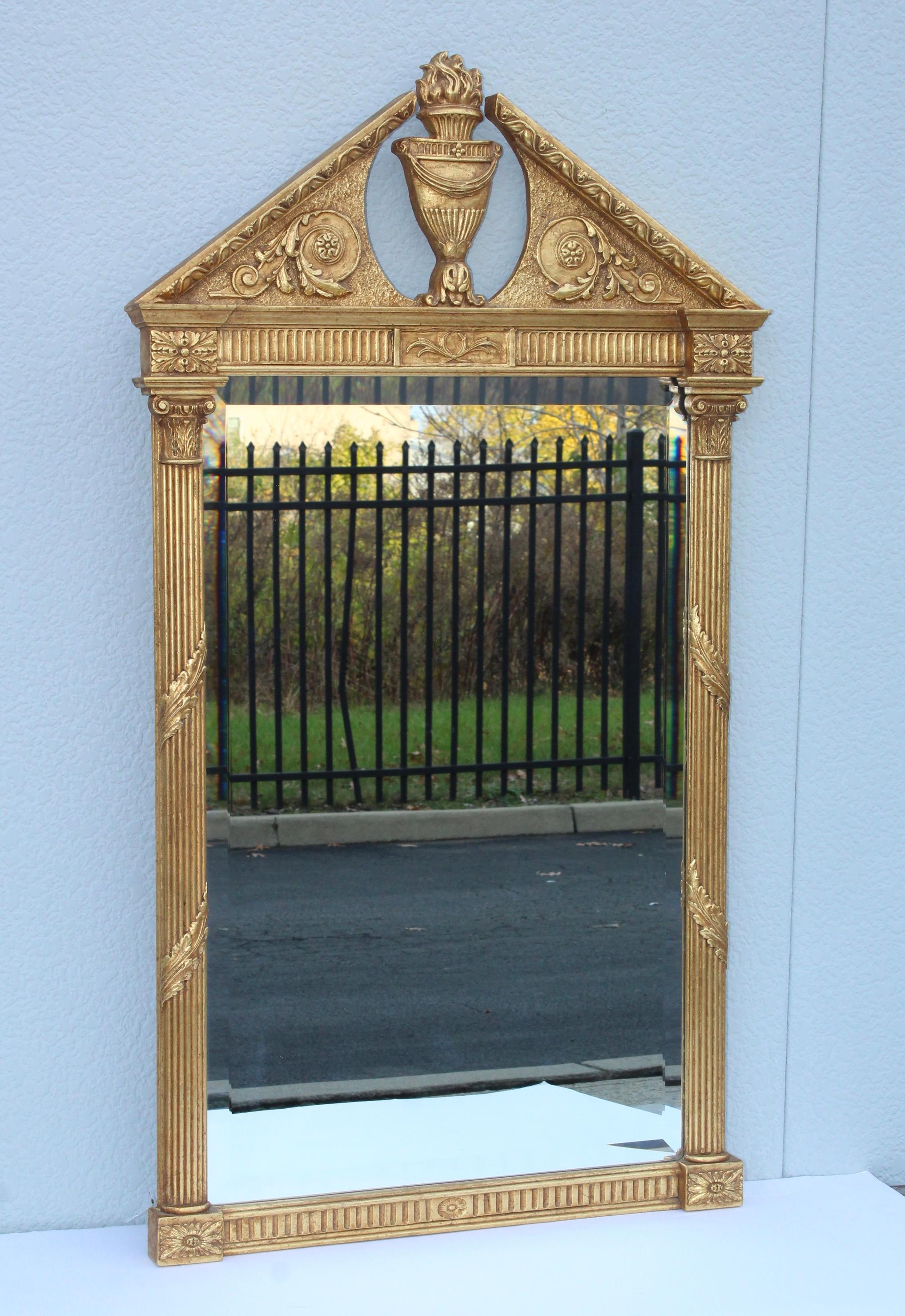 1970s gilt mirror made by Friedman Brothers.