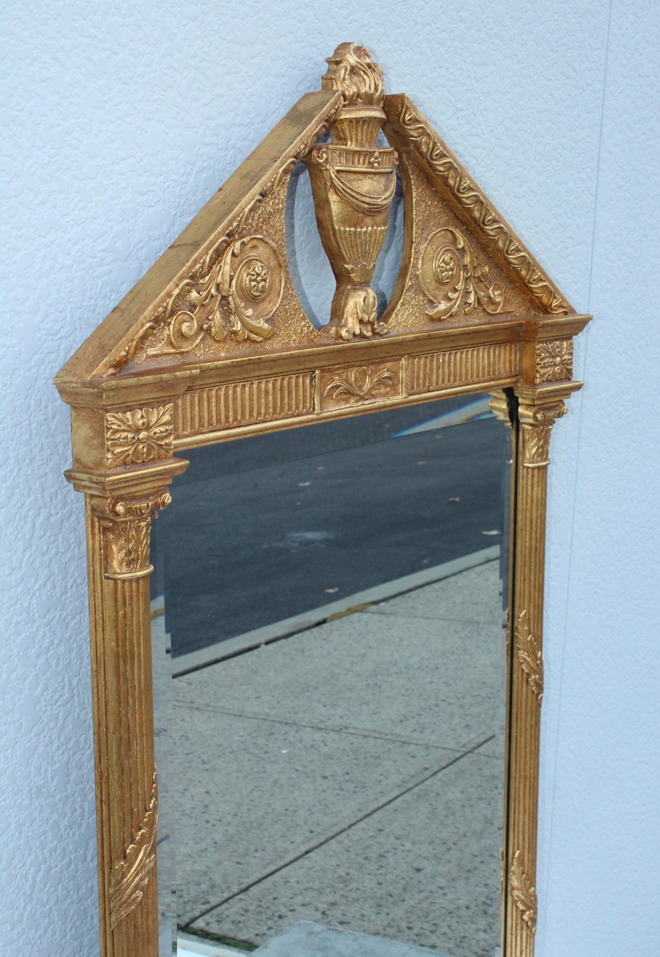 Late 20th Century Friedman Brothers Gilt Mirror