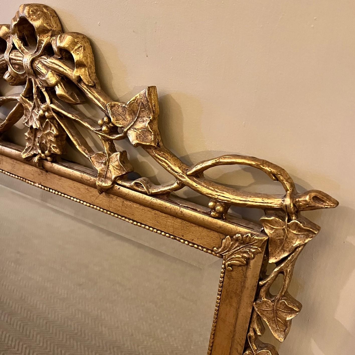 Gilt Friedman Brothers Late 18th C. Style Mirror - The Philippe #1496