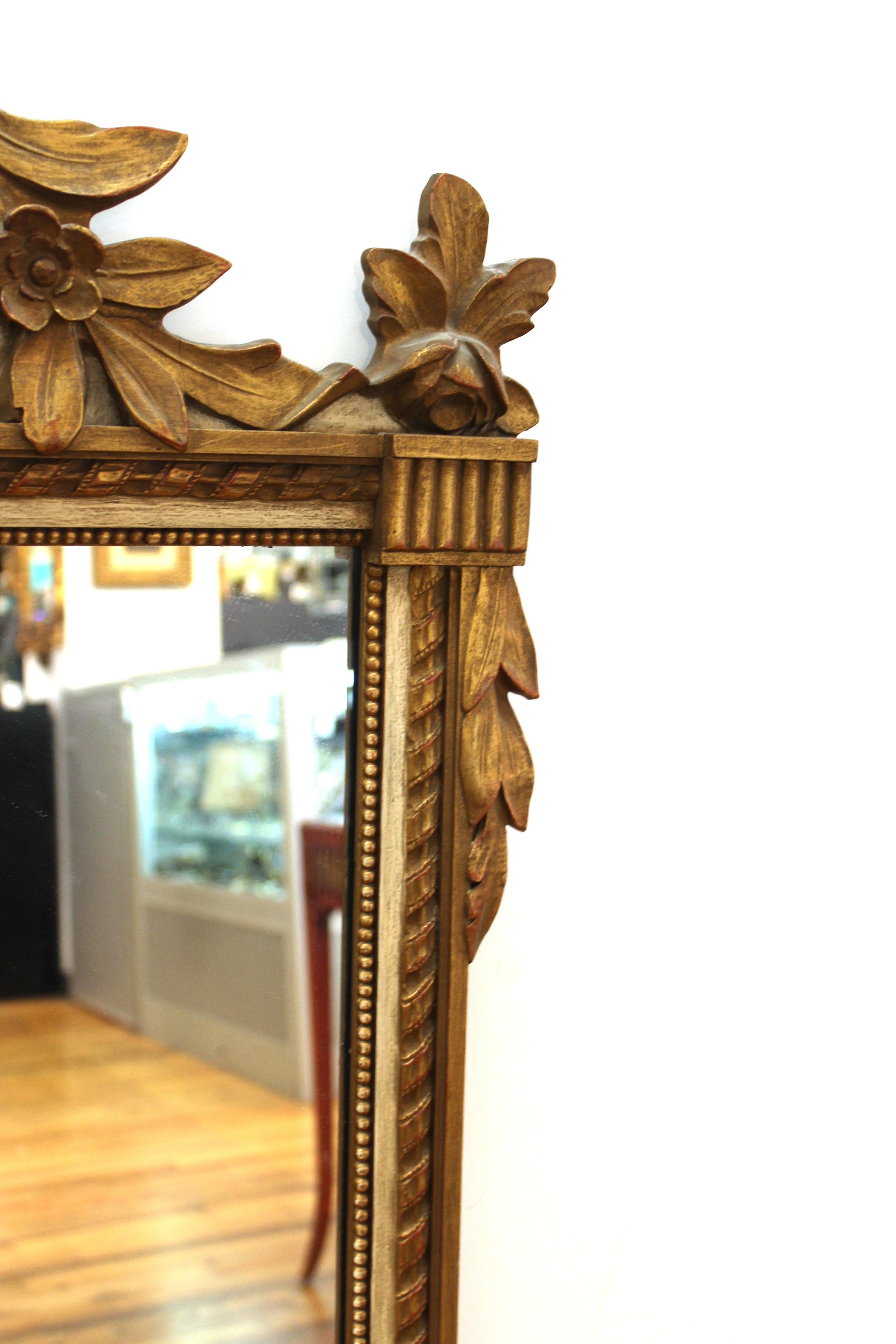hollywood regency style mirror
