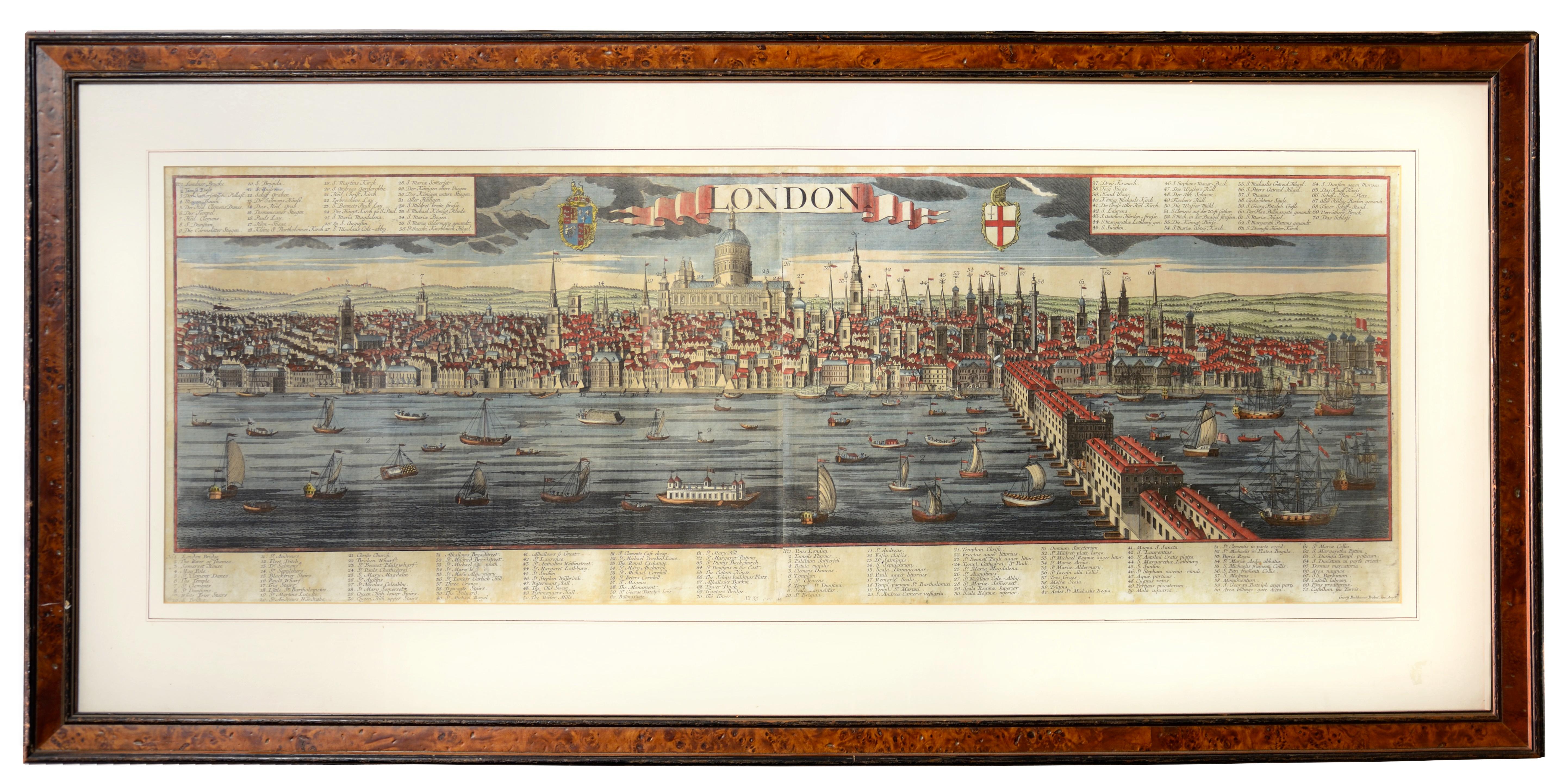 WERNER. A Panoramic View of London