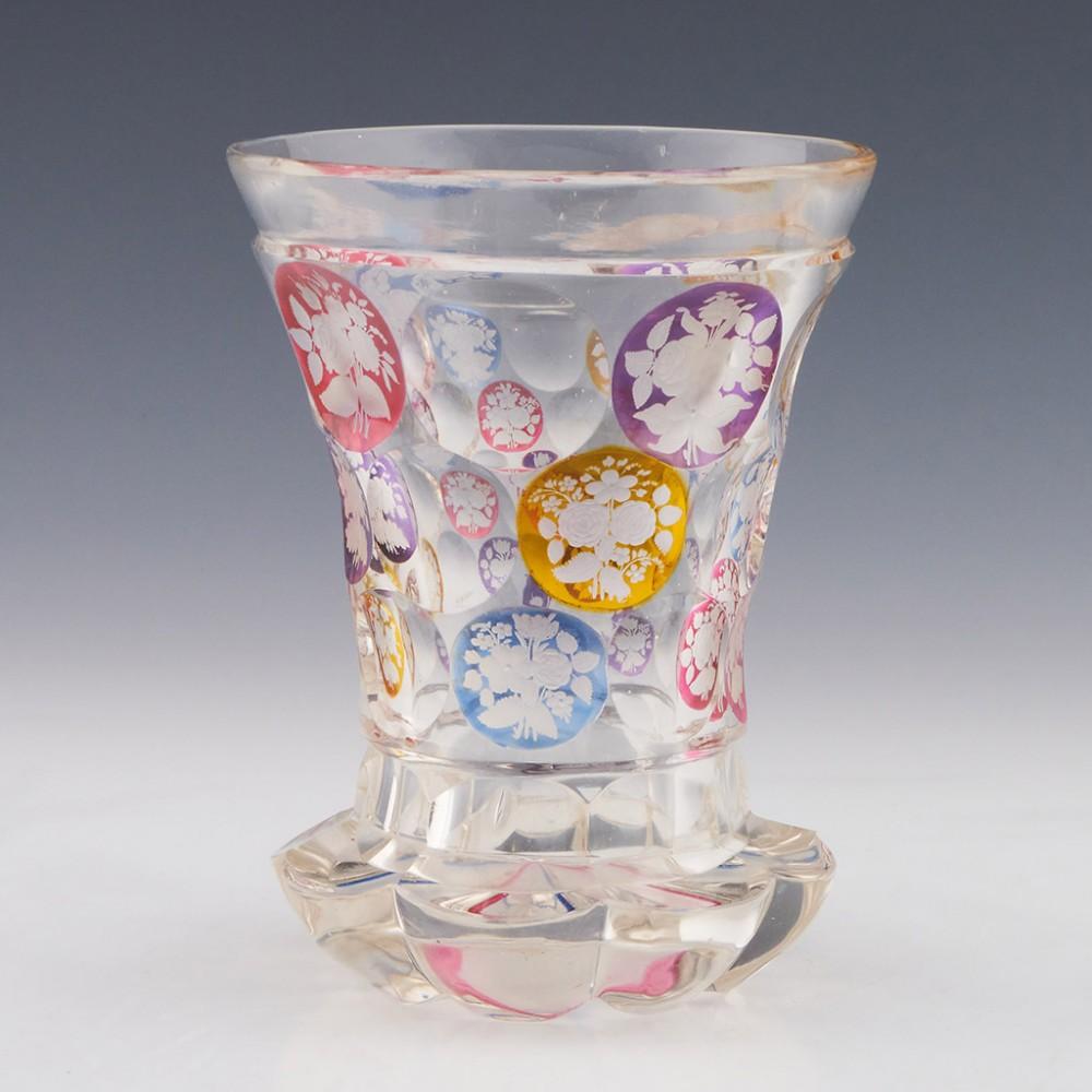 Friedrich Egermann Glass Tumbler, c1840 In Good Condition In Tunbridge Wells, GB