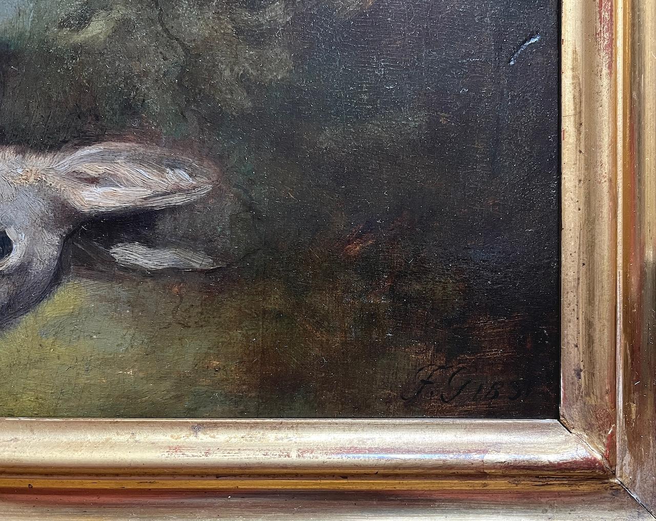Trofeo di cervo - Painting Accademia di Friedrich Gauermann