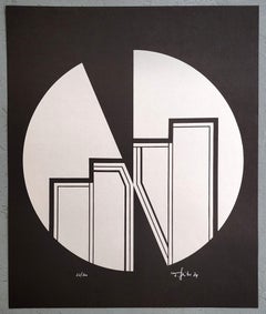 Betone Komposition (Konkrete Kunst, Konstruktivismus, Geometrische Abstraktion)