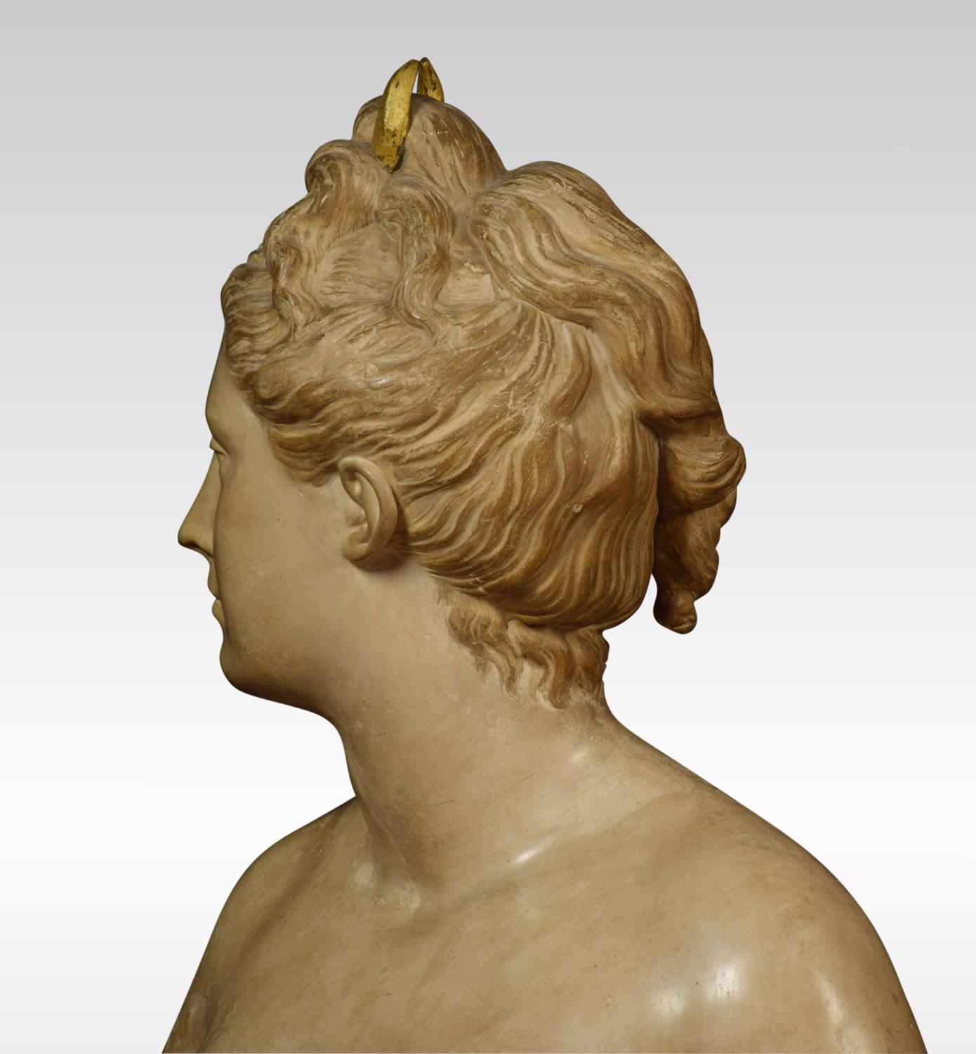 19th Century Friedrich Goldscheider Bust