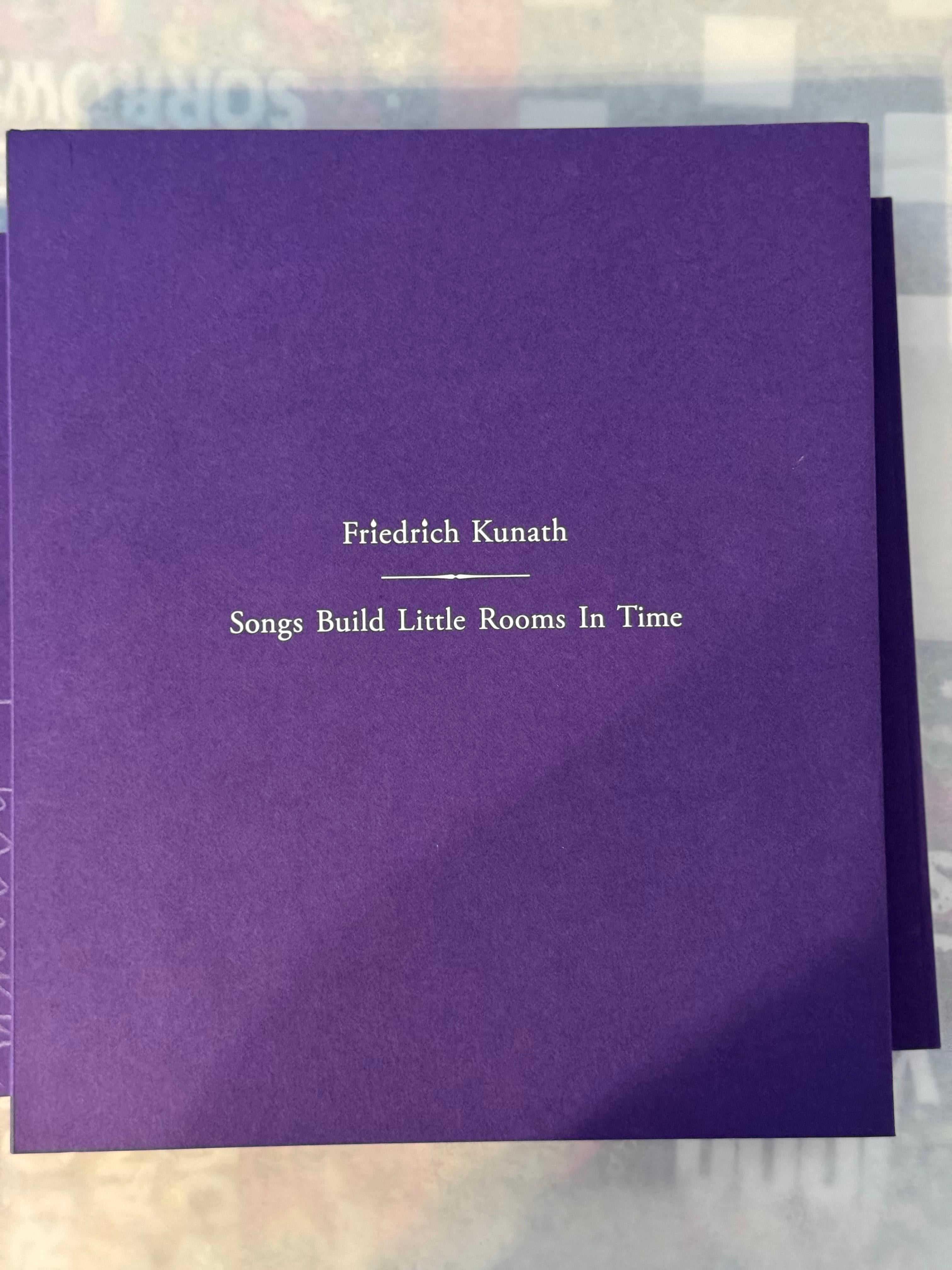 Handgezeichneter Buchcover „Songs Build Little Rooms in Time“ Friedrich Kunath, Friedrich Kunath  im Angebot 2