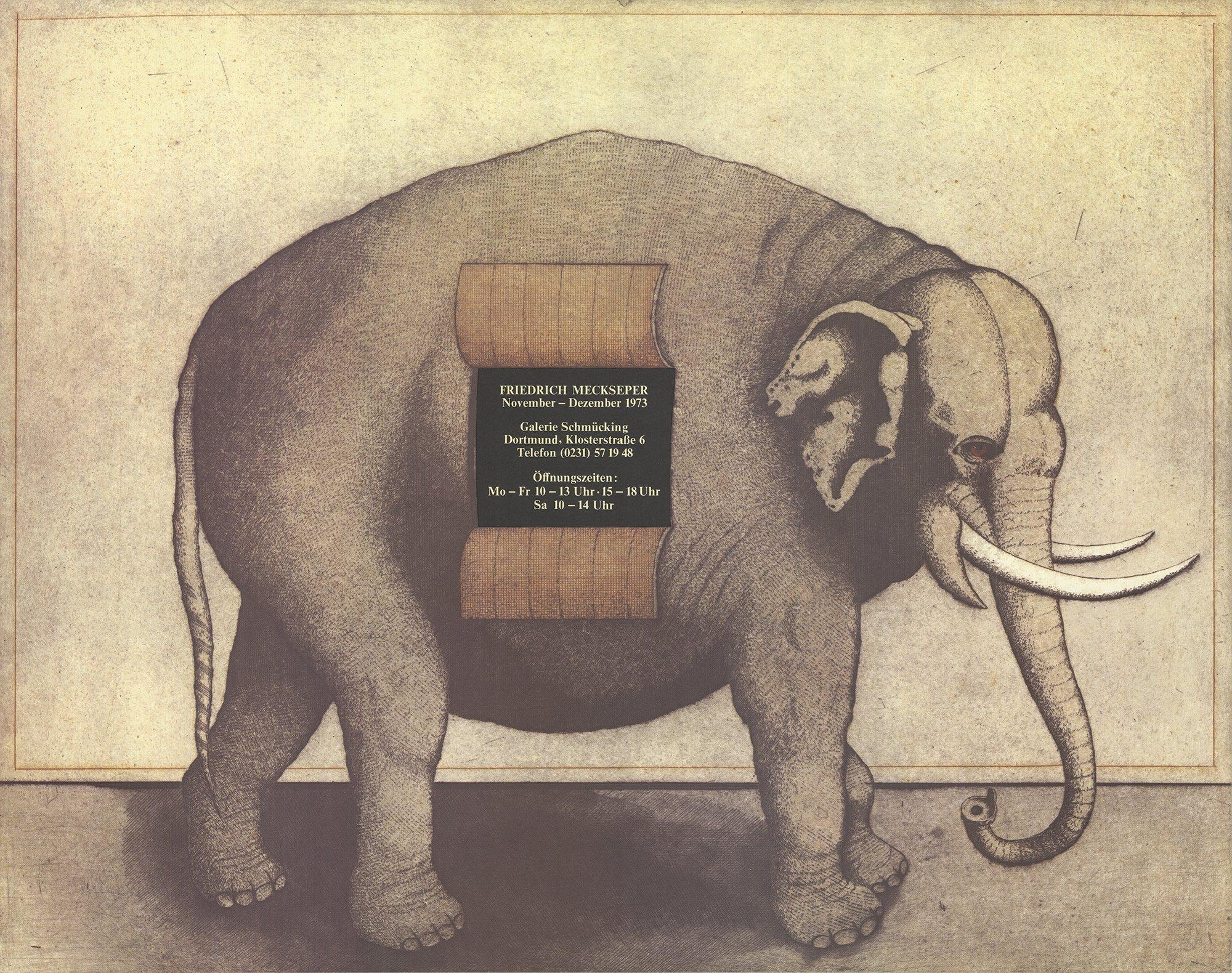 surrealism elephant