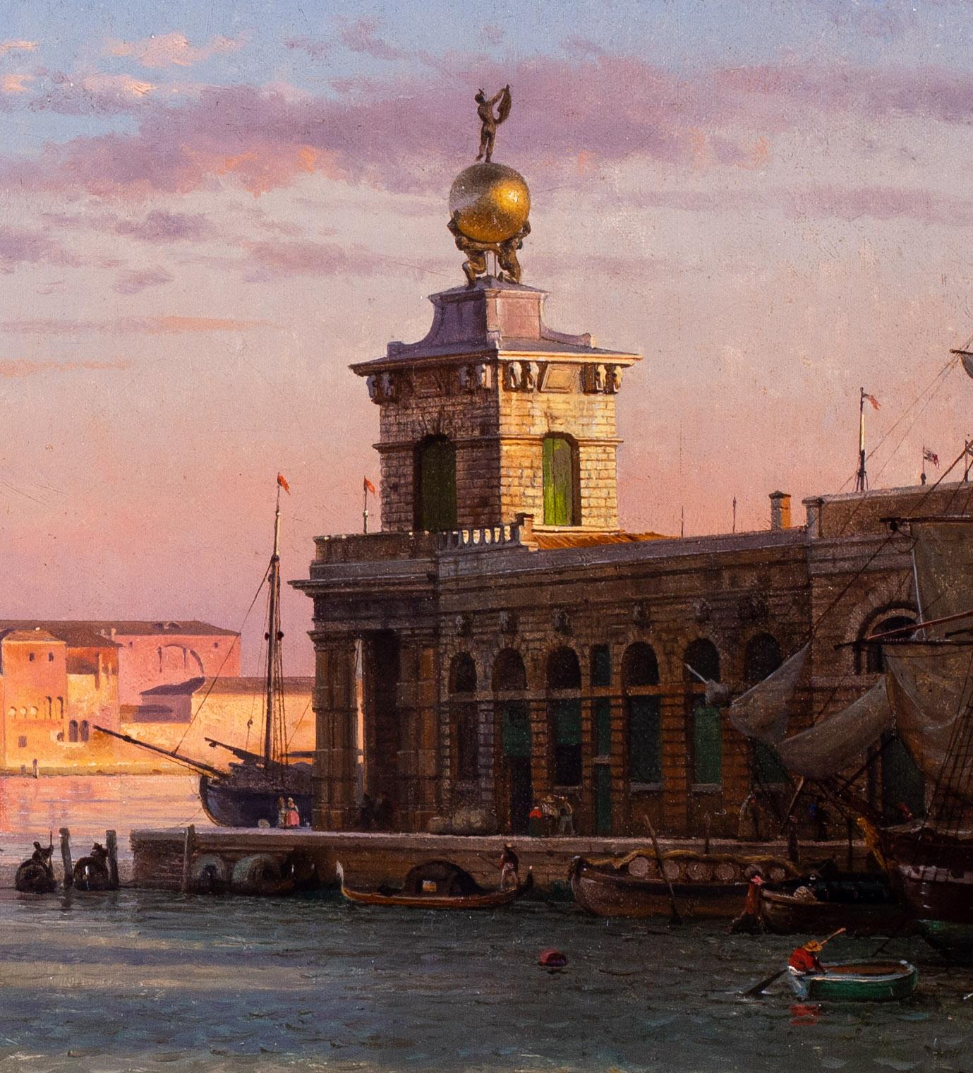 Friedrich Nerly Il Vecchio, dipinto tedesco di Venezia in estate dei primi anni del XIX secolo 1